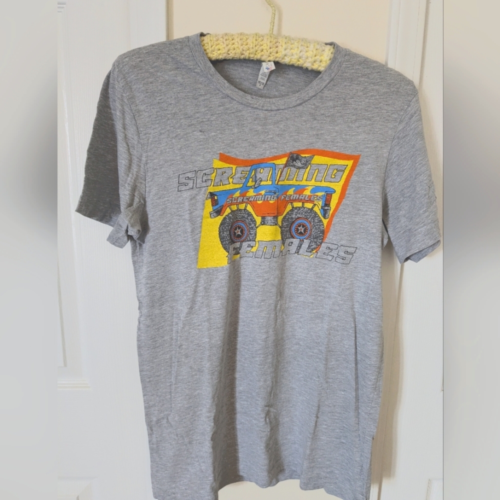 Screaming Females Band T-shirt Monster Truck Design
